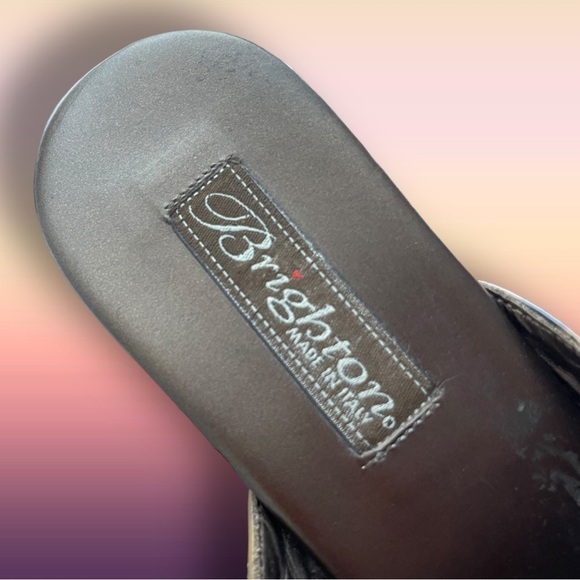 Brighton Leopard Print Wedge Sandals - Picture 15 of 16